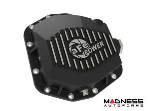 Ford Bronco Rear Differential Cover - Black w/ Machined Fins - aFe - Oil Included Ford Bronco Rear Differential Cover - Black w/ Machined Fins - aFe - Oil Included